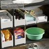 Cucina stopries organizzatore organizzatore cassettiera armadio per armadio per bagno mobile desktop spezie snack trucco
