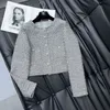 2024 Spring Autumn Plaid Print Dames Jackets Crew-Neck Single-Breasted Short Woman's Outerwear Coats XDBJ011