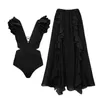Kobiety stroju kąpielowego Muolux 2024 Seksowne jednoczęściowe ramię kobiety kąpielowe spodnie w stylu starych druku