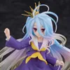 Figuras de brinquedo de ação 18cm sem jogo sem vida anime figura shiro fofo linda garota requintada modelo colecionável ação figura de aniversário jogo de brinquedo y240415