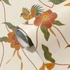 Wallpapers Retro Floral Birds Peel And Stick Wallpaper Chic Removable Self Adhesive Contact Paper Furniture Decor Stickers Home