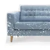 Krzesło obejmuje wodoodporną kanapę sypialnię przezroczystą sofę ochraniacza
