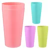 Wine Glasses Water Drinking Cup Plastic Cups Puzzle Reusable Tumblers Without Covers Child