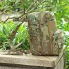 Backpacks Flatpack D3 Tactical Backpack Hydration Carrier Molle Pouch Airsoft Military Gear Multipurpose Assault Backpack for Chest Rig