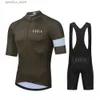 Rowerowe koszulki 2023 Cobik Cycling Jersey Zestaw Mtb Maillot Summer SEVE SEVE Cycling Clothing Rower koszulki rowerowe