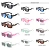 Tasarımcı Güneş Gözlüğü Erkekler ve Kadınlar Tarz Kapalı Moda Gözlükler Klasik Kalın Plaka Siyah Beyaz Kare Çerçeve Gözlük Gözlükleri XWFD MQ38