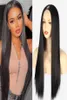 Heat Resistant Straight V Part Wig Kinky Yaki Water Wave Bob No Glue Wigs for Women Makeup2515198