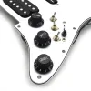 Kable ssh cewkę elektryczną pickguard pickup z przełącznikiem singlecut załadowany przedwinowany zespół Scratchplate dla St Guitarra