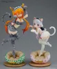 Eylem Oyuncak Figürleri 20cm Bayan Kobayashis Dragon Maid anime figürü Kawaii Kanna Kamui Ayakta Aksiyon Şekil PVC Yetişkin Koleksiyon Model Bebek Oyuncaklar Y240415