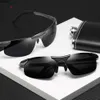Les nouvelles explosions des concepteurs sont nouvelles.Nouvelles lunettes de soleil polarisantes Fashion Mens Sports Black Metal Half Frame