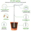 Grow Lights Light Full Spectrum LED Plant For Indoor Plants Height Adjustable Growing Lamp With Auto On/Off Timer 4 Dimmable