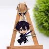 Tornari per cordini carini anime Sword Art Art online Figure di cartone animato arcilico figure Keyrings Kawaii Accessori