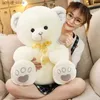 Plush Dolls New Huggale High Quality Toy Cute Cartoon Big Teddy Bear Plush Toys Stuffed Plush Animals Bear Doll Birthday Gift For Children Y240415