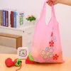 Storage Bags 10L Beach Bag Waterproof Eco-friendly Oxford Cloth Folding Type Strawberry Shopping Tote Item