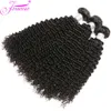 Tissage Brazilian Raw Kinky Curly 3 4Bundle Deals Virgin Hair Natural Black 826inch 100 ٪ Cheveux Real Human Hairweave 240402