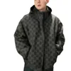 Herren Jackets Designer Marke 2024 Frühlings- und Herbst -Brief Print Stand up Hals Doppelseitige Jacke Hemd Casual Lose Warm Coat Trend 3EQ8