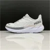 Hokah Running Shoes Hokahs Bondi 8 Clifton 9 tênis preto Blanc de Blanc Peach Whip Shifting Sand Mens Outdoor Tamanho 36-45