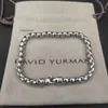 Nuovo Dy Circle Link Chain Charm Designer Bracciale per donne Catene cubane diamanti Fashion Retro Retro Birthday Gioielli Regalo popolare in Europa e in America