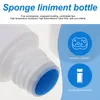 Storage Bottles Sponge Liniment Bottle Refillable Small Liquid Empty Container Travel Applying Reusable Head Toiletry Containers