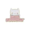 Pins, Brooches Pins For Women Fashion Brooch Clips Cartoon Animal Cat Letter Dont Tell Me What To Do Dress Cloths Bags Decor Enamel J Dh7Ih