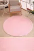 Carpets 1PC Home Textile Fluffy Round Foam Rug Non Slip Shower Bedroom Mat Door Floor Carpet 13 Colors Available OU 103