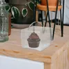 Take Out Containers 10 Pcs Transparent Cake Box Clear Holder Food Portable Carrier Birthday The Pet