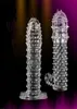 Sex Toys Massagers Crystal Penis Ejakulationsfördröjning Hylsa Cock erektion Ring Vaginal Sexuell hjälp Vuxen Produkt1592120