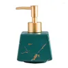 Vloeibare zeep dispenser keramische keuken hand sanering douchegel shampoo vocht flessen lotion persmodel kamer badkamer decoratie