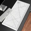 Muskuddar handled vilar skärmatt-vit-på-svart mus pad-kontor spel bärbar dator skrivbord anime muspad spelare tangentbord mus mattan datortillbehör