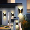 Wall Lamp Butterfly Indoor LED Modern Nordic Black White Home Luminaire Interior Lighting Bedroom Living Room Fixture Decorate