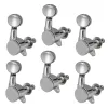 Pegs 6 Pcs Right hand Locking Guitar tuners Tuning Pegs Machine Heads for Electric Guitar Chrome