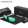 Óculos de sol Kingseven Moda para homens polarizados UV400 Protect Glasses Lens de visão noturna Esportes ao ar livre Anti-deslocamento Eyewear 240415