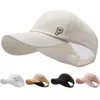 Kezha Ponytail Baseball Cap Spring/Summer Sports P-Letter Lege top voor gepersonaliseerde buiten vrijetijdshoed voor dames