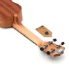 Câbles 21 pouces ukulélé quatre cordes guitare hawaïenne ukele small guitare ukulele soprano ukulele 21 guitarra sapele matériel