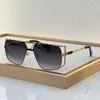 Vintage Shield Sunglasses Gold Blue to Pink 9093 Women Men Summer Sunnies Sonnenbrille Fashion Shades UV400 Eyewear