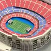 3DパズルFeooe Camp Nou Stadium DIY 3DペーパーパズルフットボールフィールドモデルスタジアムアセンブリおもちゃY240415