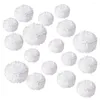 Fleurs décoratives 18pcs Paper Ball Ball Fleu