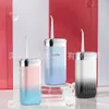 Oral Irrigators Portable intelligent electric toothbrush portable teeth washer waterproof travel storage water floss orthodontic cleaning pulse H240415