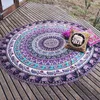Tapisserier 60 tums bomullsväggdekor Hippie Bohemian Mandala Tapestry hängande kast