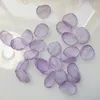 Decorative Flowers 100Pcs/Bag 2cm Handmade Burned Edge Little Organza Rose Petals DIY Wedding Accessories