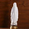 12 inç Katolik Kutsal Ana Mary Statue Master Süsler Dini Ev Dekorasyon El Sanatları için Reçine Figürinler Hediyeler 240409