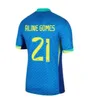 2024 2025 Brasil Soccer Jerseys Camiseta de Futbol Neymar Jr Vini Jr Football Shirt Casemiro Rodrygo Player Wersja Kobieta ENDRICK 24 25 MAILLOTS Piłka nożna Mężczyźni Kids