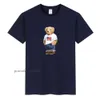 Polo T Shirt Męski projektant oddychający Summer Waterpolo Cotton Fashion Tees Czarne luksusowe ubrania Ubranie męskie koszulka polo 8761