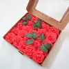 Fleurs décoratives Simulated Rose Head 25 pièces mousse Pe