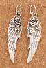 Angel Wing W Rose Spacer Charm perline 100pcslot 303x107mm con pendenti argento antichi gioielli fatti a mano fai -da -te T16253673614