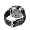 Montre-bracelets Malefemale Automatic Mécanique timing Red Pointer Watch Sapphire Glass Mirror Business Sports