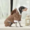 Hundekleidung verkauft Kleidung kleine und mittelgroße Teddy VIP Weihnachten plus samt dicke Winter Haustier -Transformation Outfit Kostümjacke