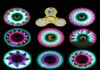 Cool Spinning Top coolest led light changing spinners Finger toy kids toys auto change pattern with rainbow up hand spinner7687663