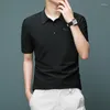 Männer polos koreanisches Polo -Hemd für Männer lässig bequem bequemes atmungsaktives Krokodil