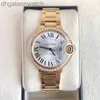 Stilvolle Carter Designer Uhren für Männer Frauen Blue Ballon 18k Roségold Original Diamond Automatic Business Casual Brand Herren Uhren